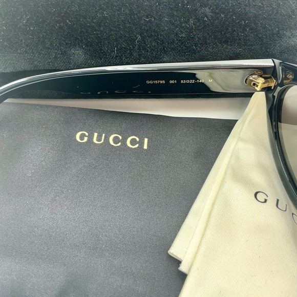 Gucci Black Women's Sunglasses #575 - Picture 3 of 3